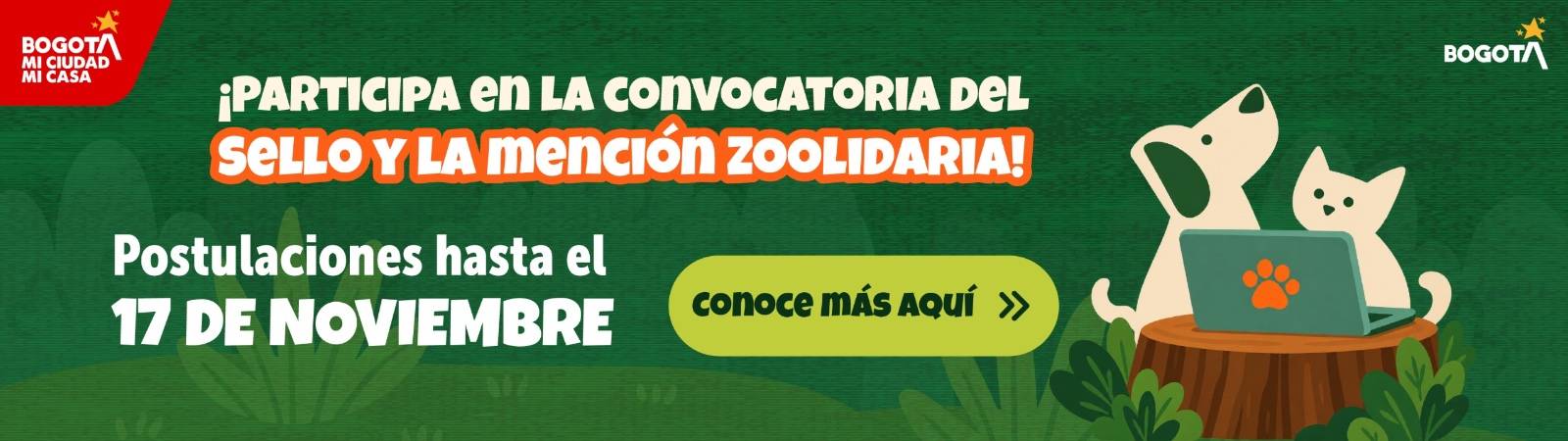 Banner Sello Zoolidario Banner Sello Zoolidario